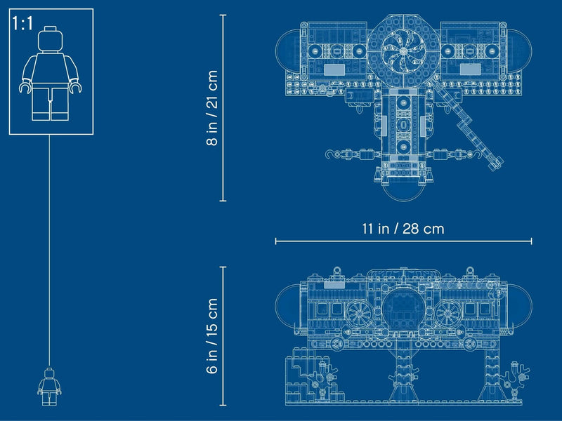 LEGO City 60265 Ocean Exploration Base blueprint