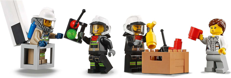 LEGO City 60282 Fire Command Unit minifigures