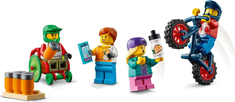 LEGO City 60290 Skate Park minifigures