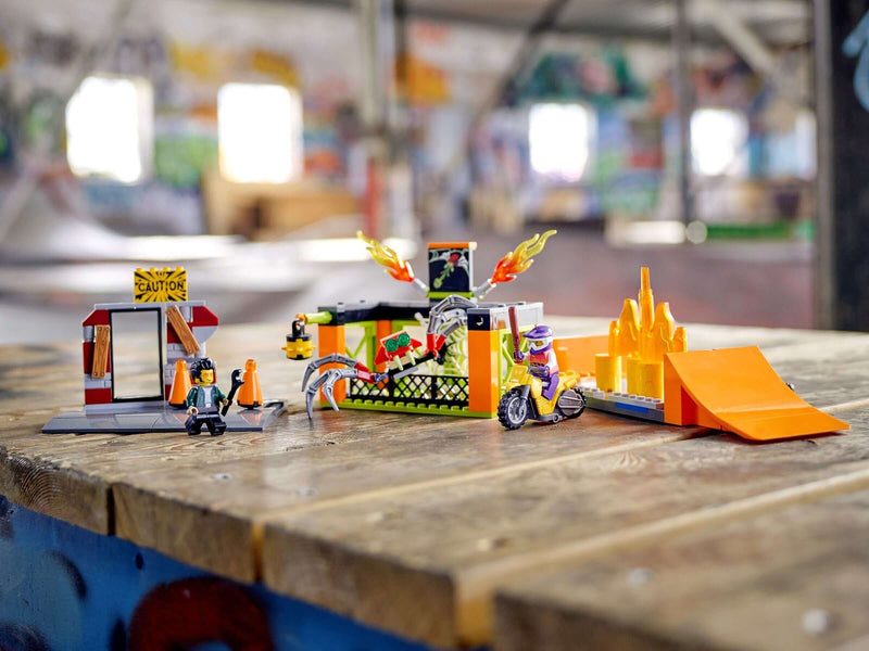 LEGO City 60293 Stunt Park display
