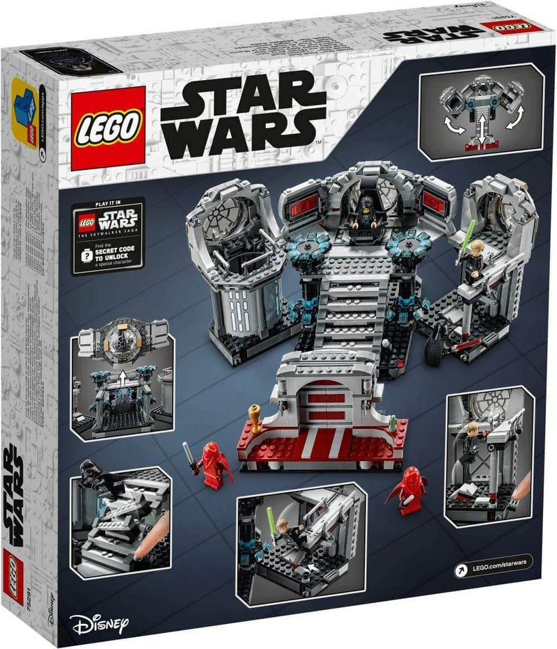 LEGO Star Wars 75291 Death Star Final Duel (2020) back box art