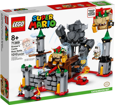 LEGO Super Mario 71369 Bowser's Castle Boss Battle front box art