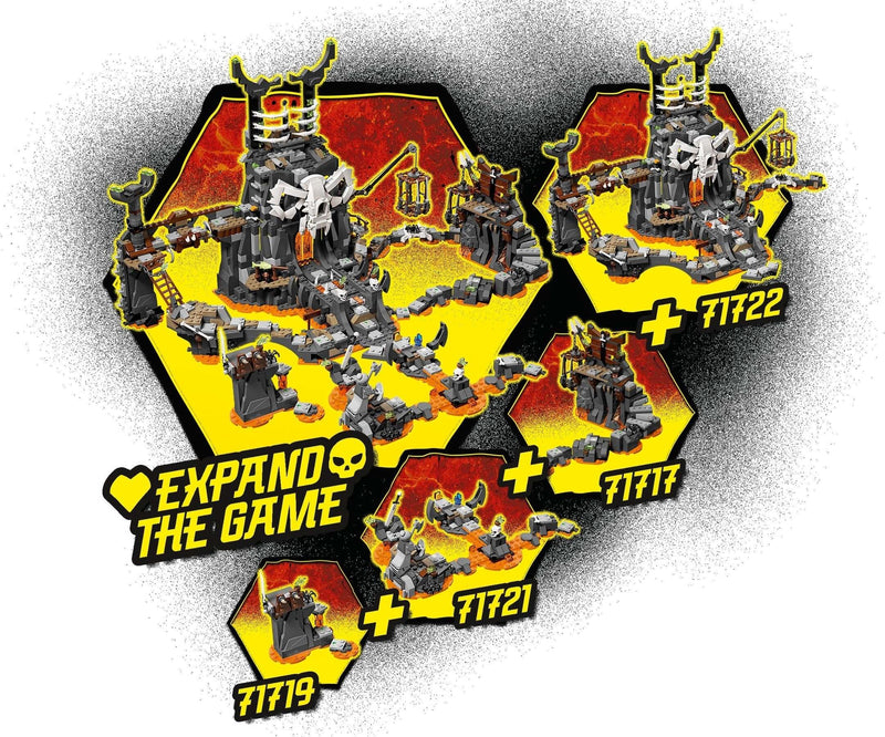LEGO Ninjago 71717 Journey to the Skull Dungeons