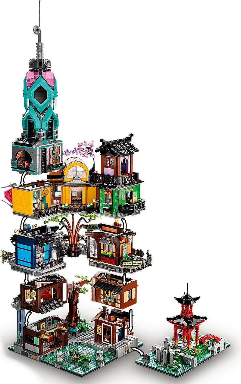 LEGO Ninjago 71741 NINJAGO City Gardens