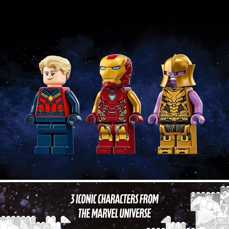 LEGO Marvel Super Heroes 76237 Sanctuary II: Endgame Battle minifigures