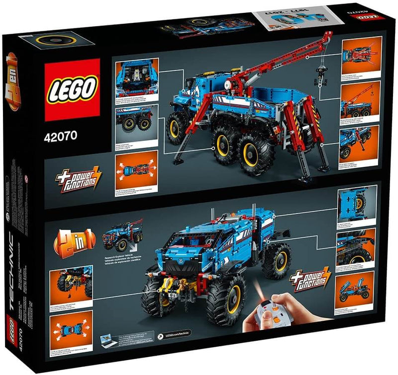 LEGO Technic 42070 6x6 All Terrain Tow Truck