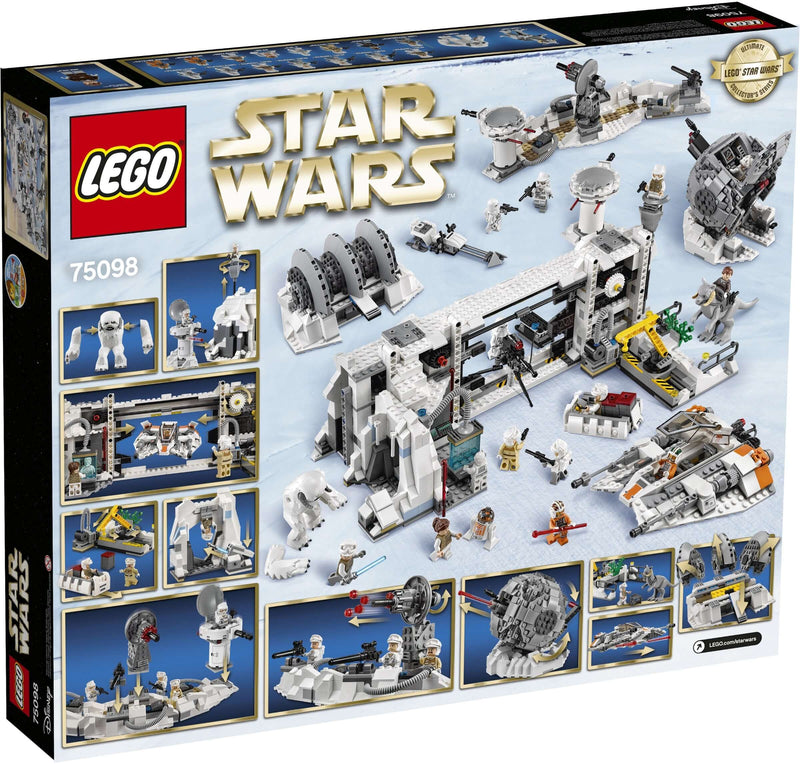 LEGO Star Wars 75098 Assault on Hoth back box art