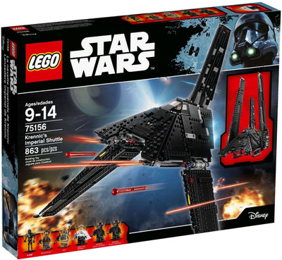 LEGO Star Wars 75156 Krennic's Imperial Shuttle front box art