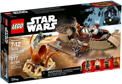 LEGO Star Wars 75174 Desert Skiff Escape front box art