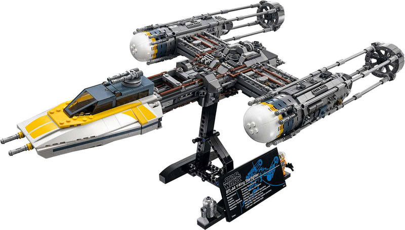LEGO Star Wars 75181 Y-wing Starfighter display