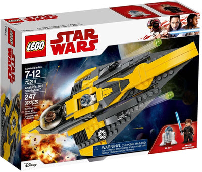 LEGO Star Wars 75214 Anakin's Jedi Starfighter front box art NZ