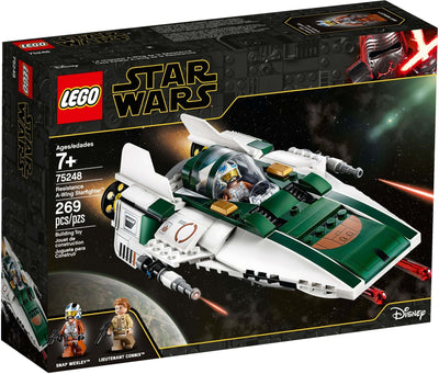 LEGO Star Wars 75248 Resistance A-wing Starfighter front box art