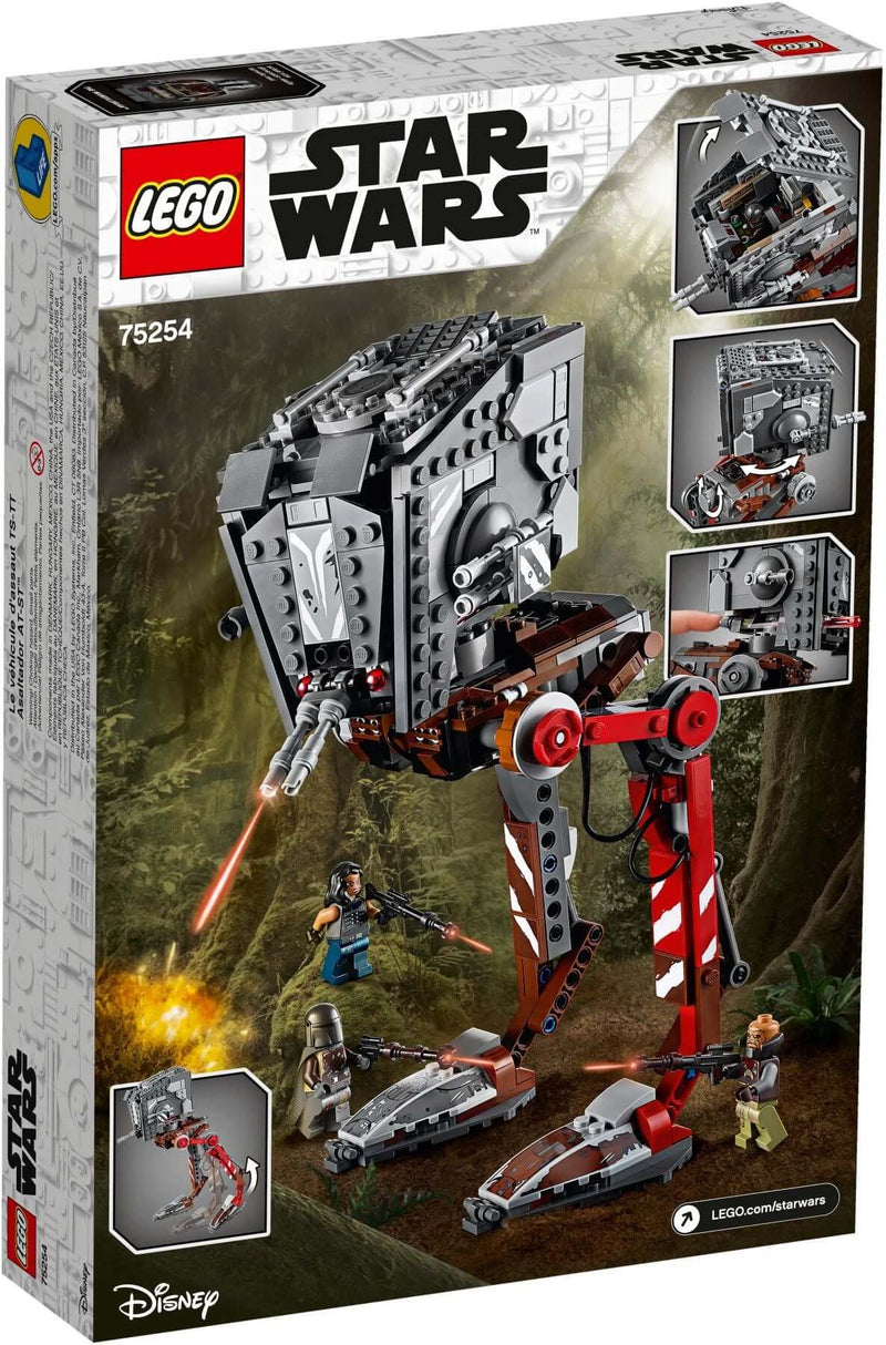 LEGO Star Wars 75254 AT-ST Raider back box art
