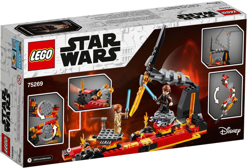 LEGO Star Wars 75269 Duel on Mustafar back box art