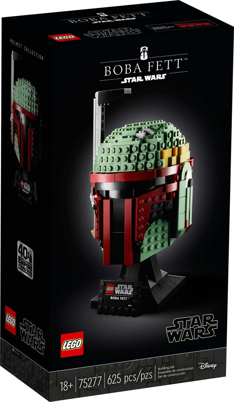 LEGO Star Wars 75277 Boba Fett Helmet front box art