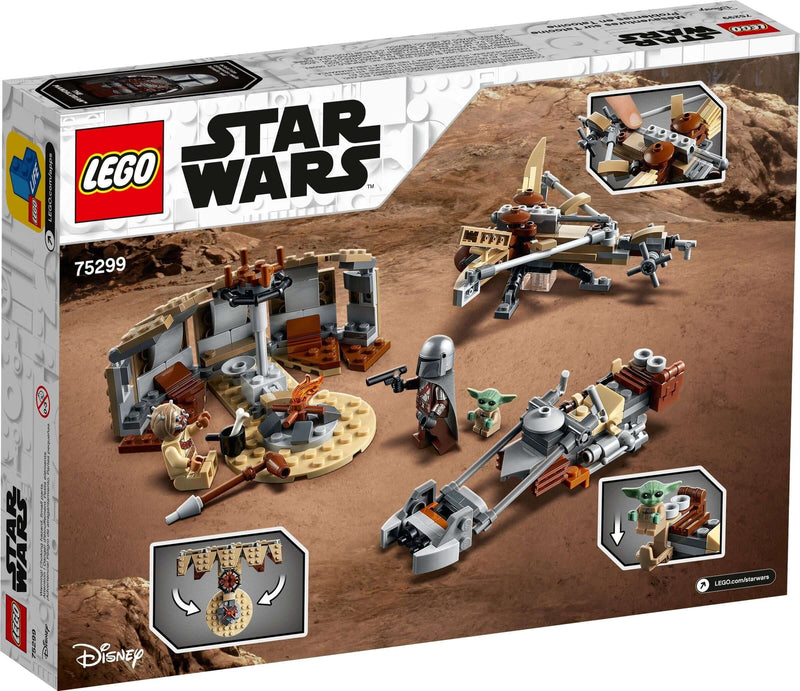 LEGO Star Wars 75299 Trouble on Tatooine back box art
