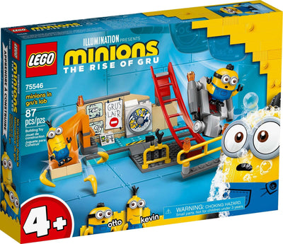 LEGO Minions 75546 Minions in Gru's Lab front box art