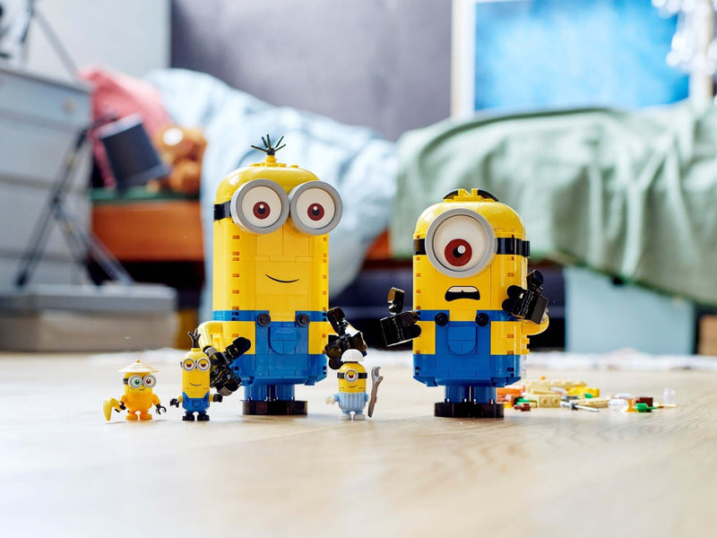 LEGO Minions 75551 Brick-built Minions and their Lair display