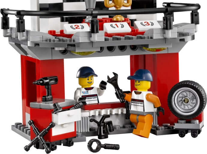 LEGO Speed Champions 75912 Porsche 911 GT Finish Line