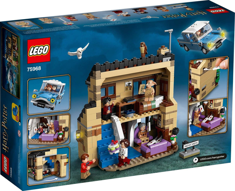 LEGO Harry Potter 75968 4 Privet Drive back box art