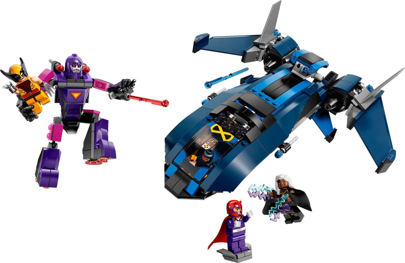 LEGO Marvel 76022 X-Men vs. The Sentinel set