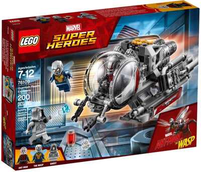 LEGO Marvel 76109 Quantum Realm Explorers front box art