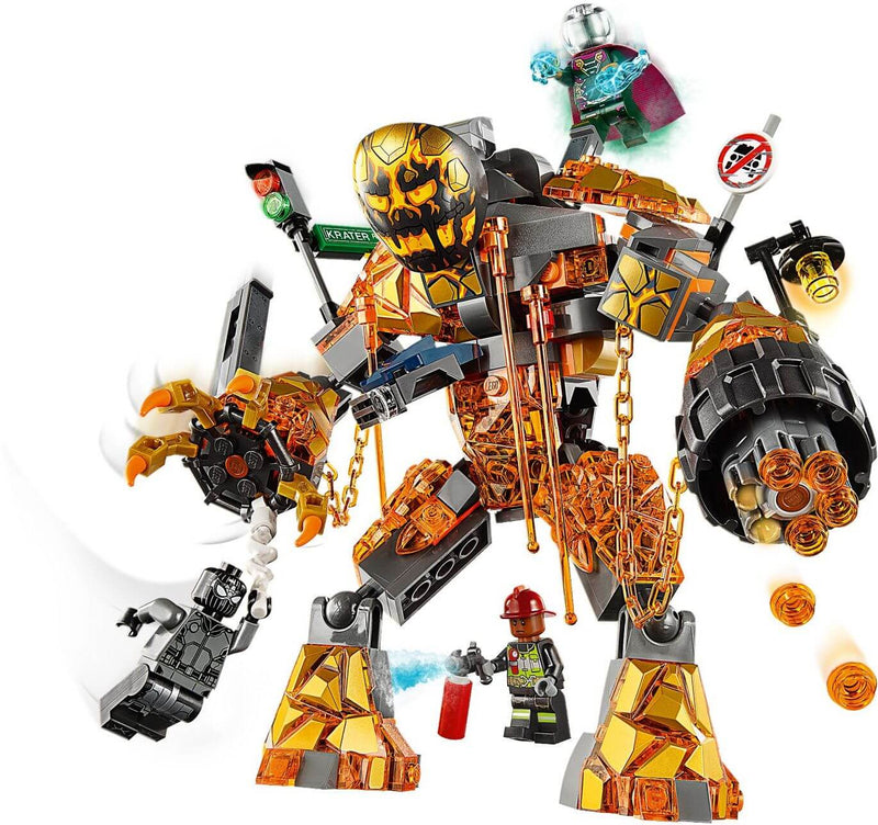 LEGO Marvel Super Heroes 76128 Molten Man Battle