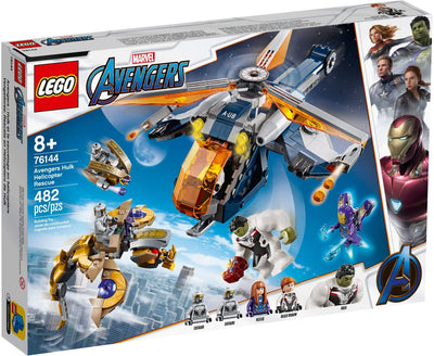 LEGO Marvel Super Heroes 76144 Avengers Hulk Helicopter Rescue