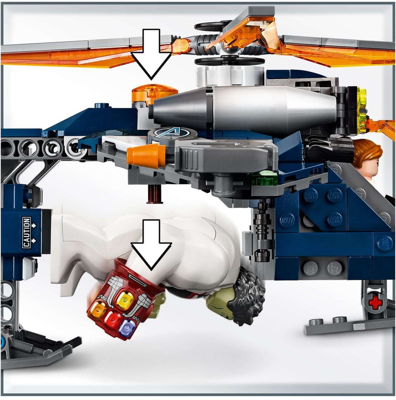 LEGO Marvel Super Heroes 76144 Avengers Hulk Helicopter Rescue