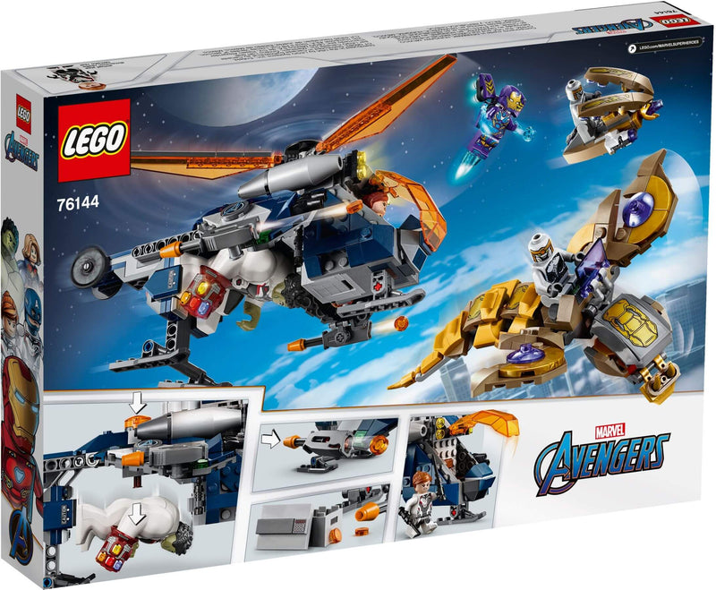 LEGO Marvel Super Heroes 76144 Avengers Hulk Helicopter Rescue