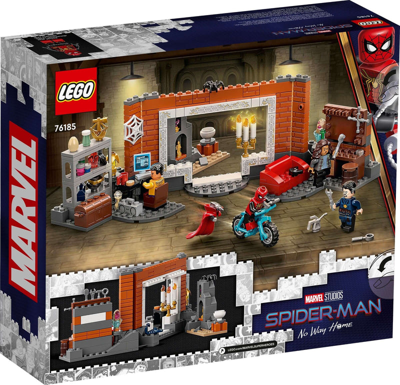 LEGO Marvel Super Heroes 76185 Spider-Man at the Sanctum Workshop back box