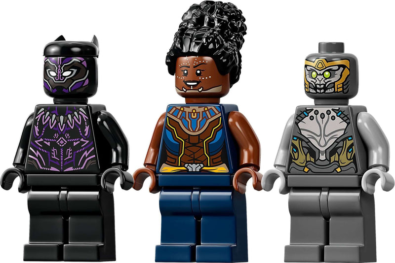 LEGO Marvel Super Heroes 76186 Black Panther Dragon Flyer minifigures