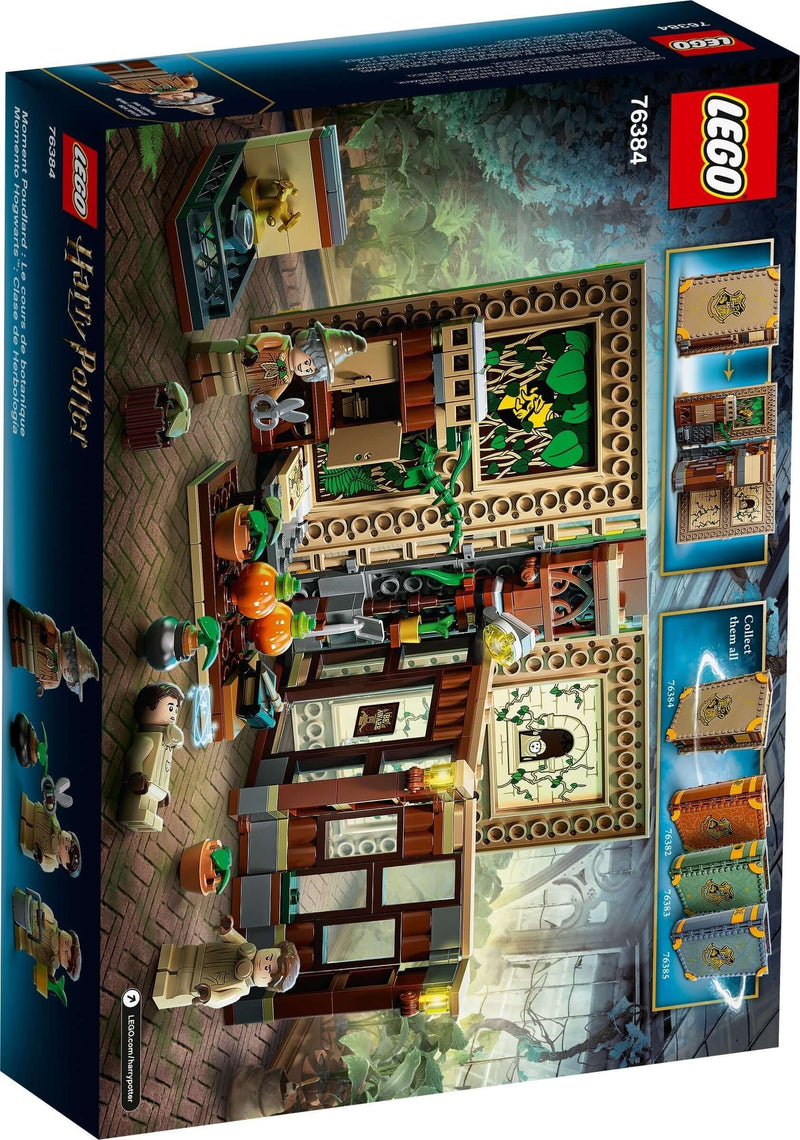 LEGO Harry Potter 76384 Hogwarts Moment: Herbology Class back box art
