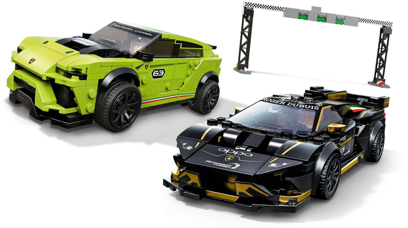 LEGO Speed Champions 76899 Lamborghini Urus ST-X & Lamborghini Huracan Super Trofeo EVO