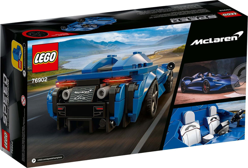 LEGO Speed Champions 76902 McLaren Elva back box art