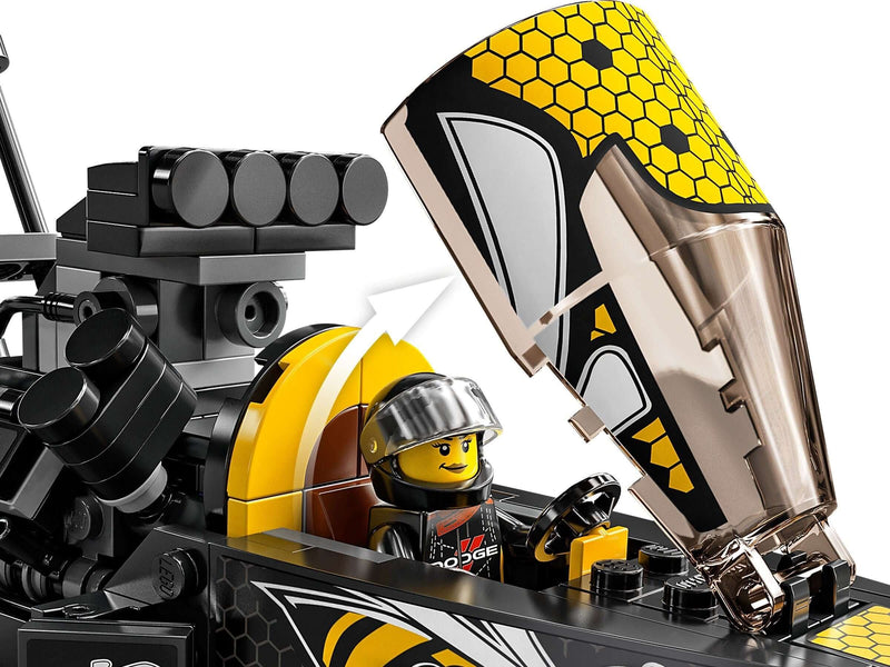 LEGO Speed Champions 76904 Mopar Dodge//SRT Top Fuel Dragster and 1970 Dodge Challenger T/A