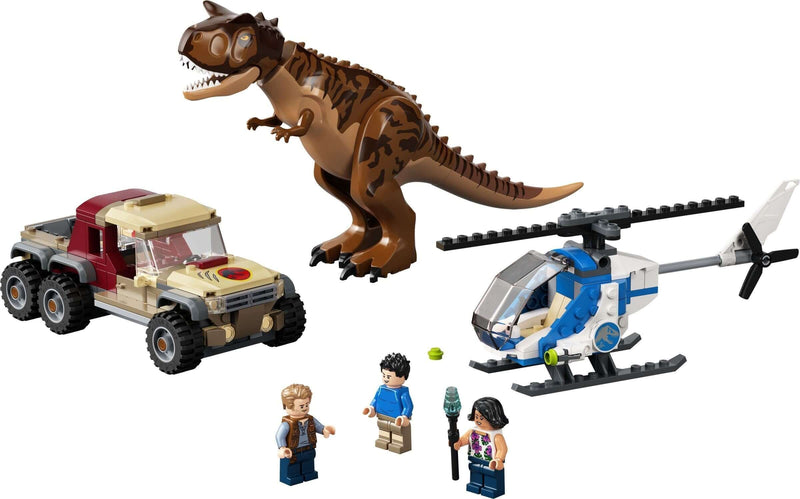 LEGO Jurassic World 76941 Carnotaurus Dinosaur Chase set