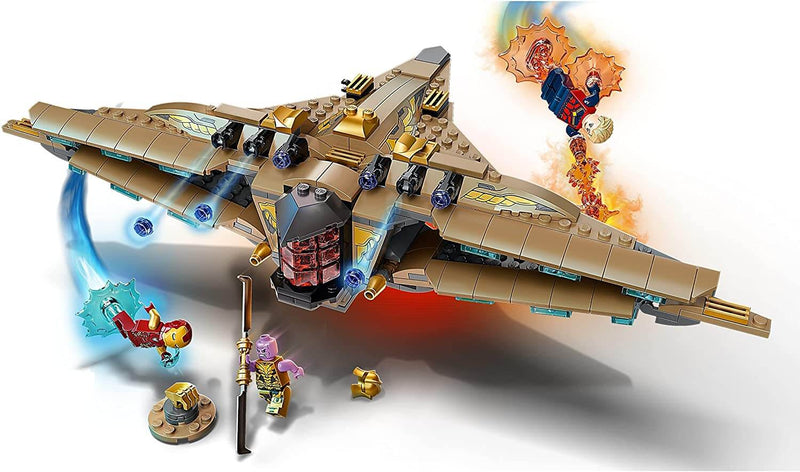 LEGO Marvel Super Heroes 76237 Sanctuary II: Endgame Battle scene