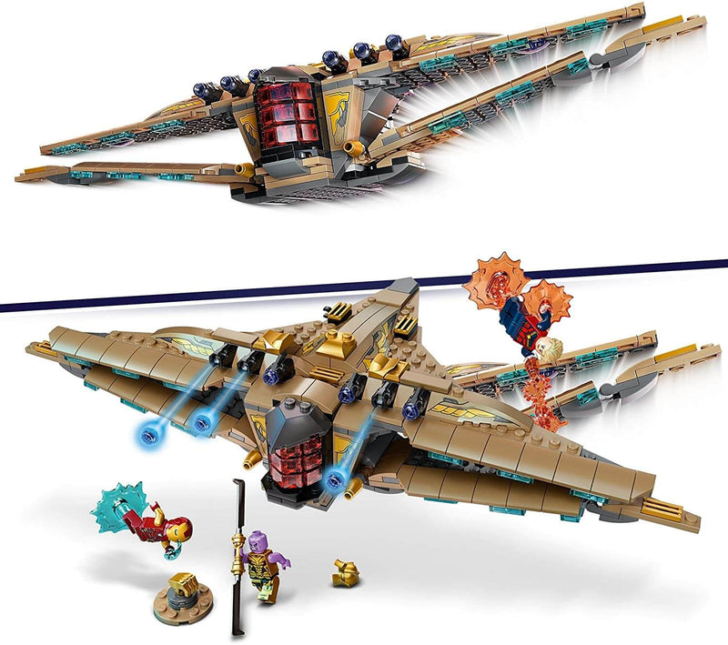 LEGO Marvel Super Heroes 76237 Sanctuary II: Endgame Battle play