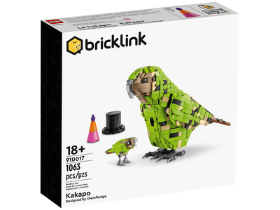 LEGO BRICKLINK 910017 Kakapo front box art