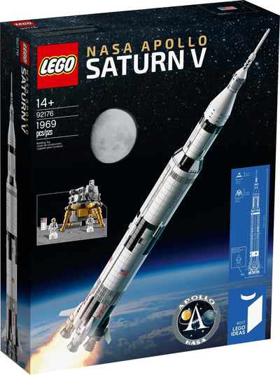 LEGO Ideas 92176 NASA Apollo Saturn V (21309 Reissue) front box art