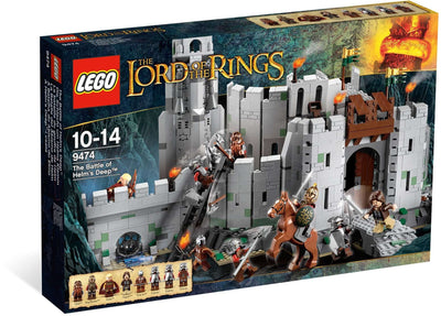 LEGO LOTR 9474 The Battle of Helm's Deep front box art