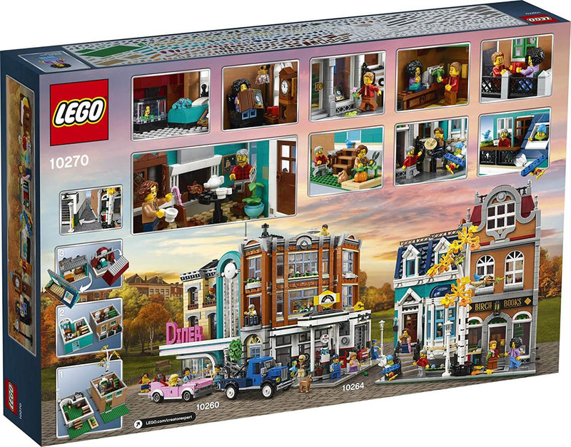 LEGO Creator 10270 Bookshop back box art
