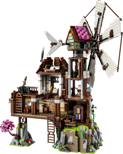 LEGO BRICKLINK 910003 Mountain Windmill