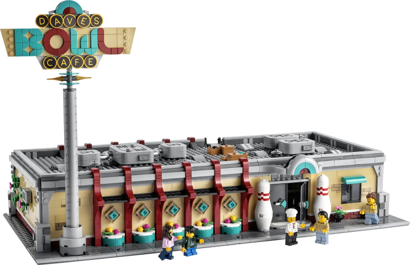 LEGO BRICKLINK 910013 Retro Bowling Alley
