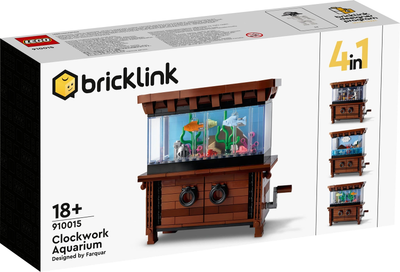 LEGO BRICKLINK 910015 Clockwork Aquarium front box art