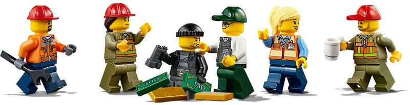LEGO City 60198 Cargo Train minifigures