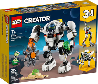 LEGO Creator 31115 Space Mining Mech front box art