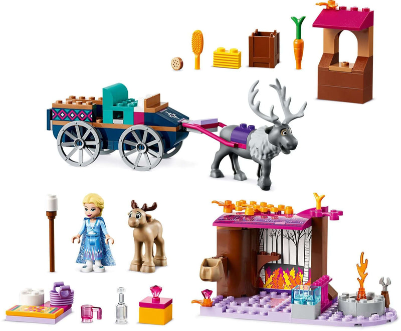 LEGO Disney 41166 Elsa and the Reindeer Carriage