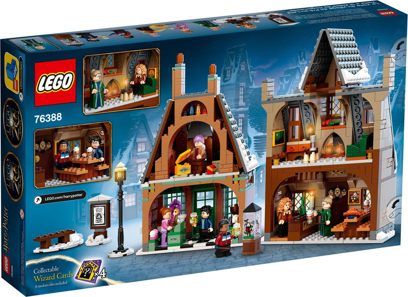 LEGO Harry Potter 76388 Hogsmeade Village Visit back box art